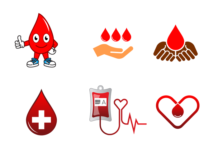 Blood Drive Vector gratuito