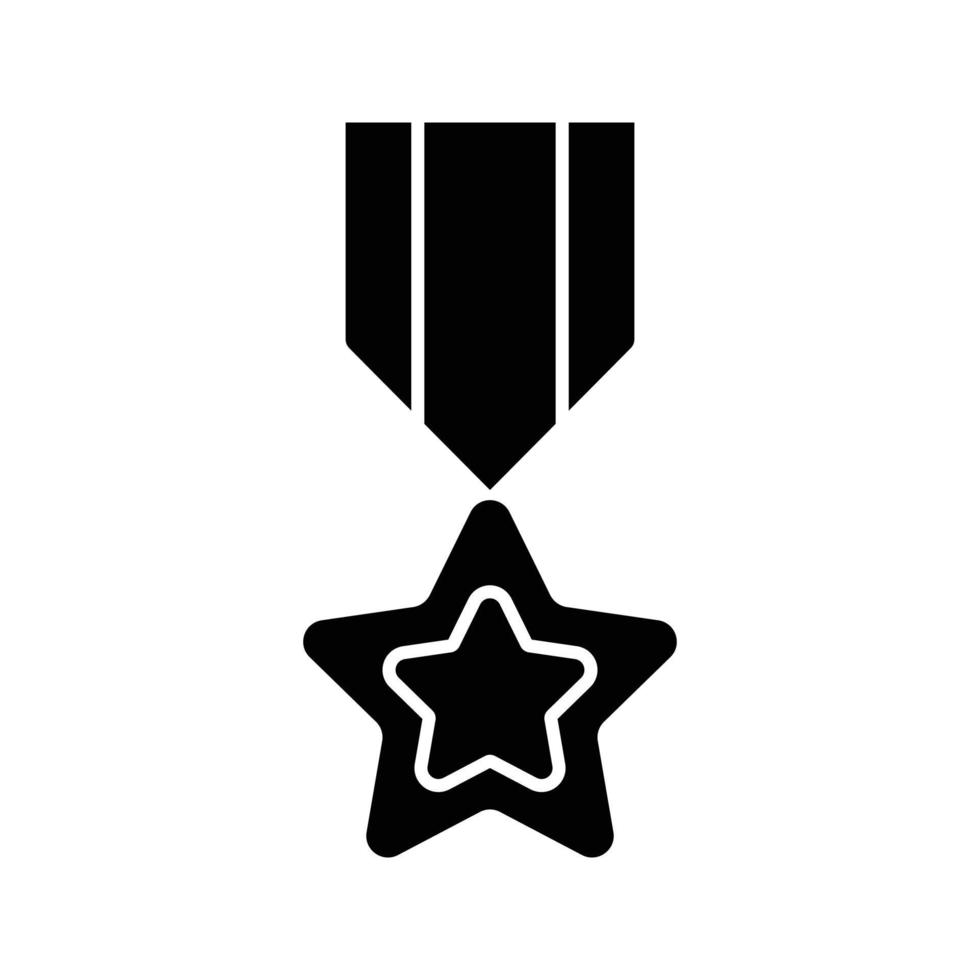 icona del premio medaglia vettore