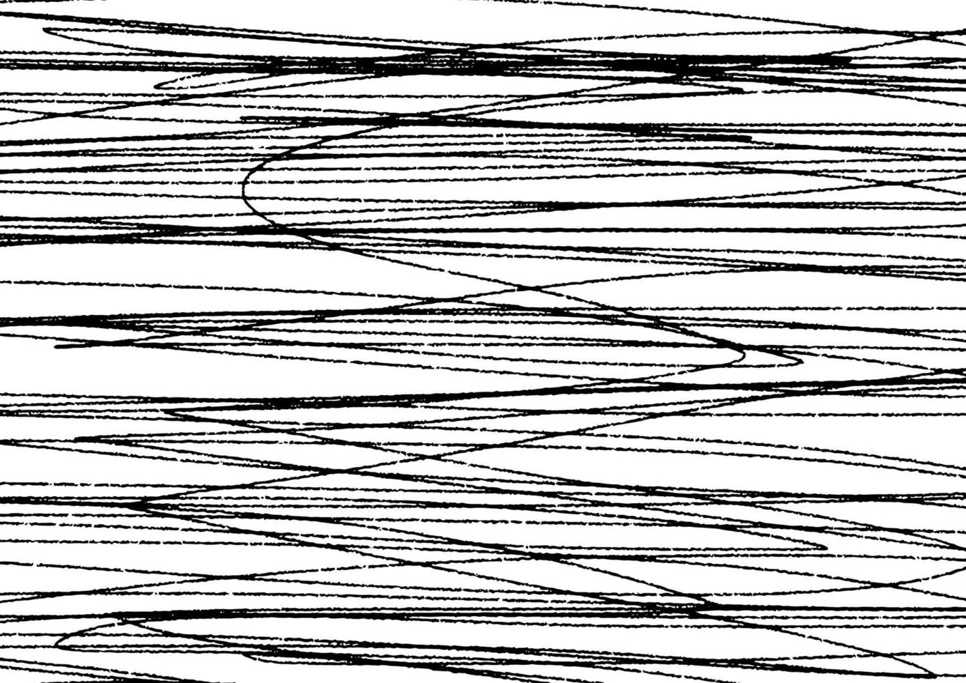 astratto nero matita schizzo su sfondo vettore