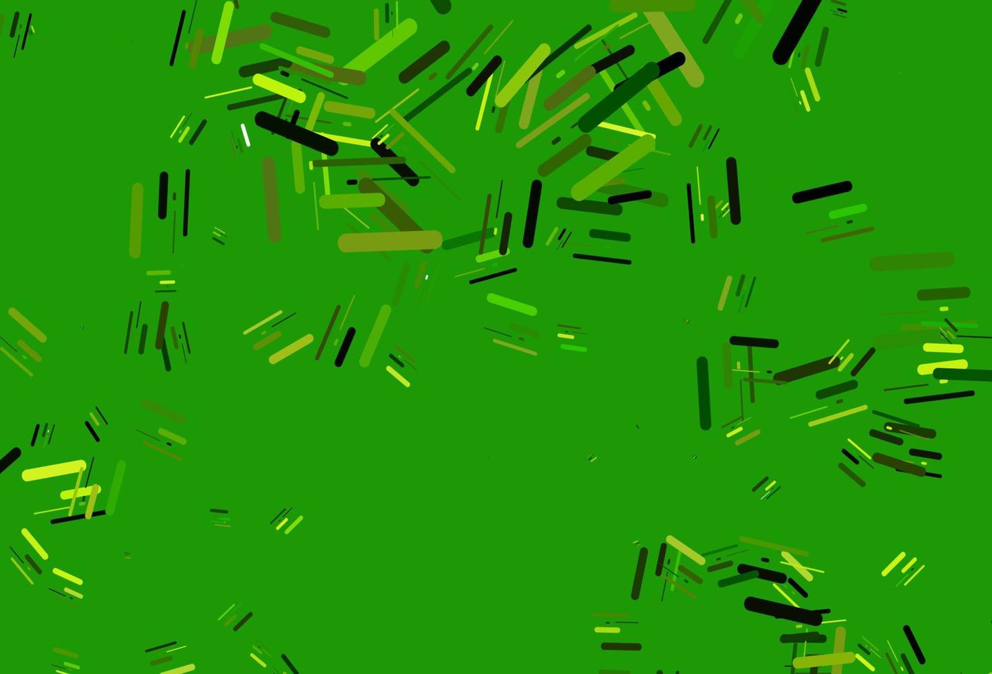 sfondo vettoriale verde chiaro con lunghe linee.