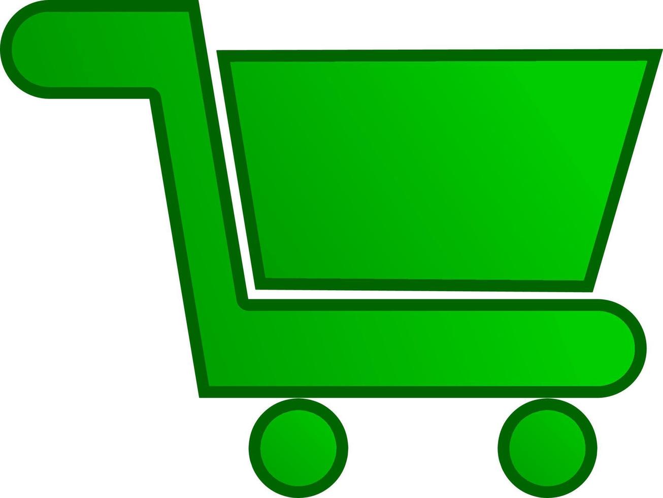 shopping carrello simbolo icona vettore