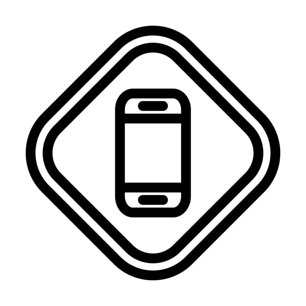 Telefono icona design vettore