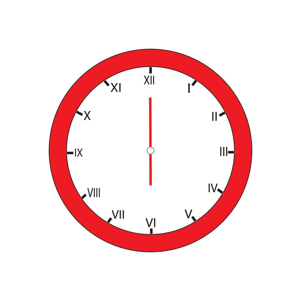 disegno vettoriale del logo dell'icona della goccia dell'orologio