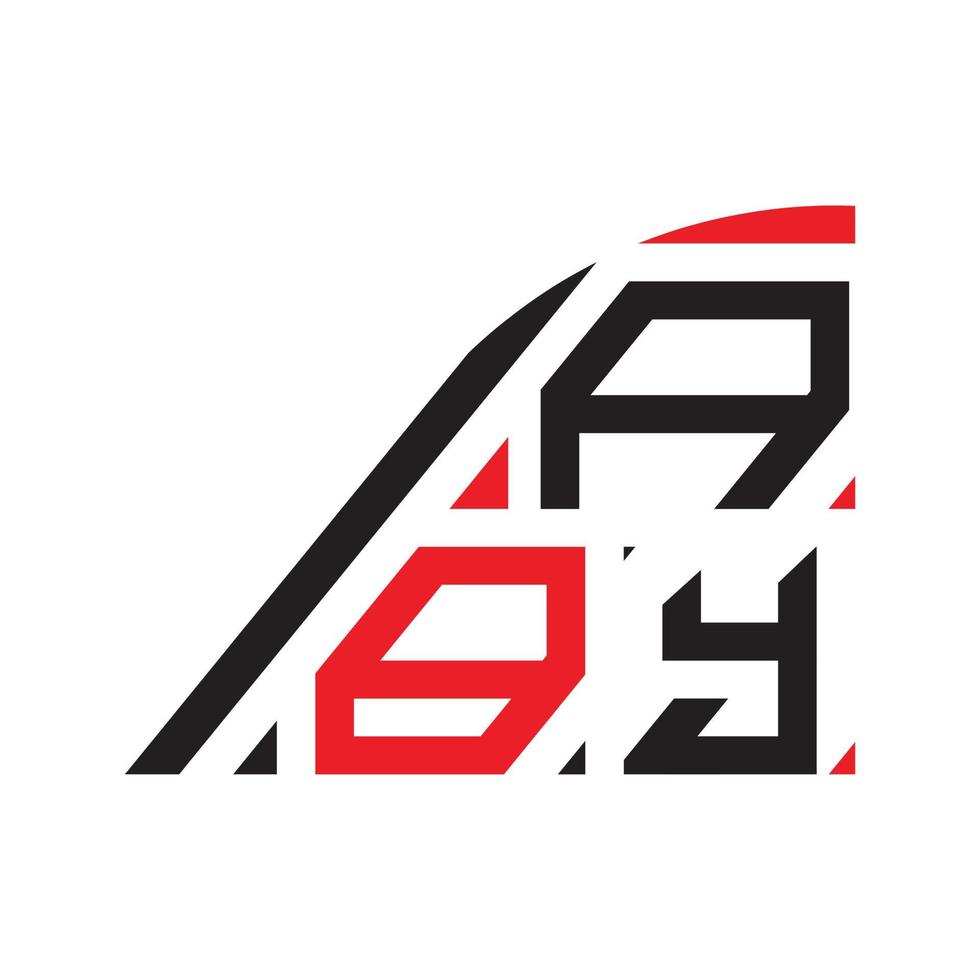 creativo tre lettera logo design vettore