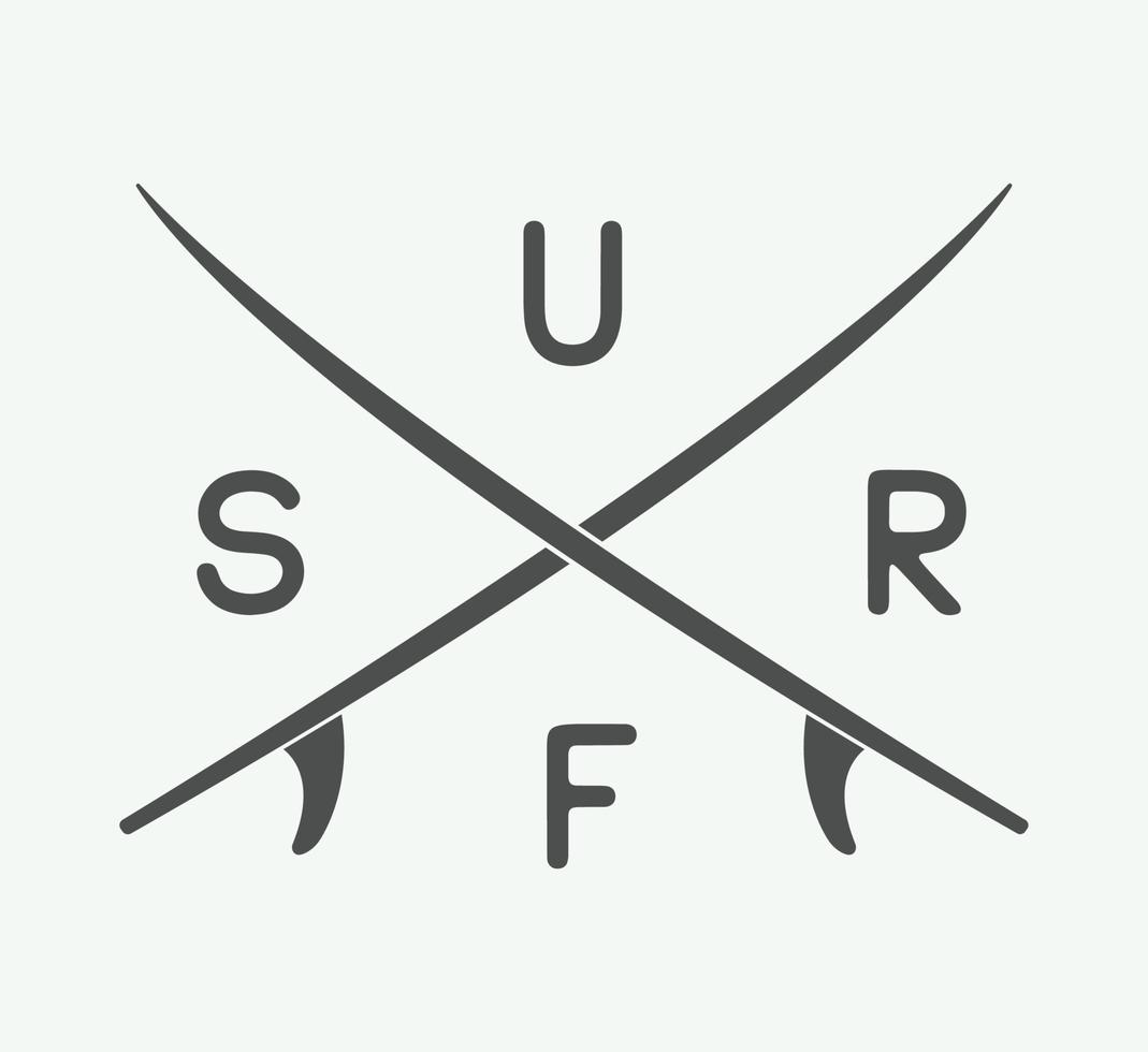 Vintage ▾ fare surf logo, emblema, manifesto, etichetta o Stampa con motivazionale citazione nel retrò stile. ispirazione sport tipografia. vettore illustrazione.