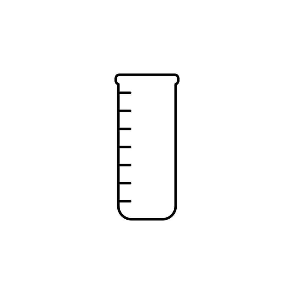 tazza, bicchiere, laboratorio icona vettore illustrazione logo modello. adatto per molti scopi.