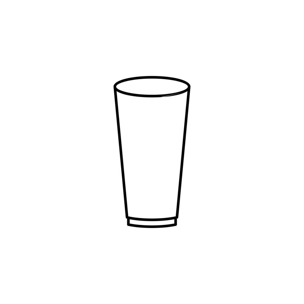 tazza, bicchiere, laboratorio icona vettore illustrazione logo modello. adatto per molti scopi.