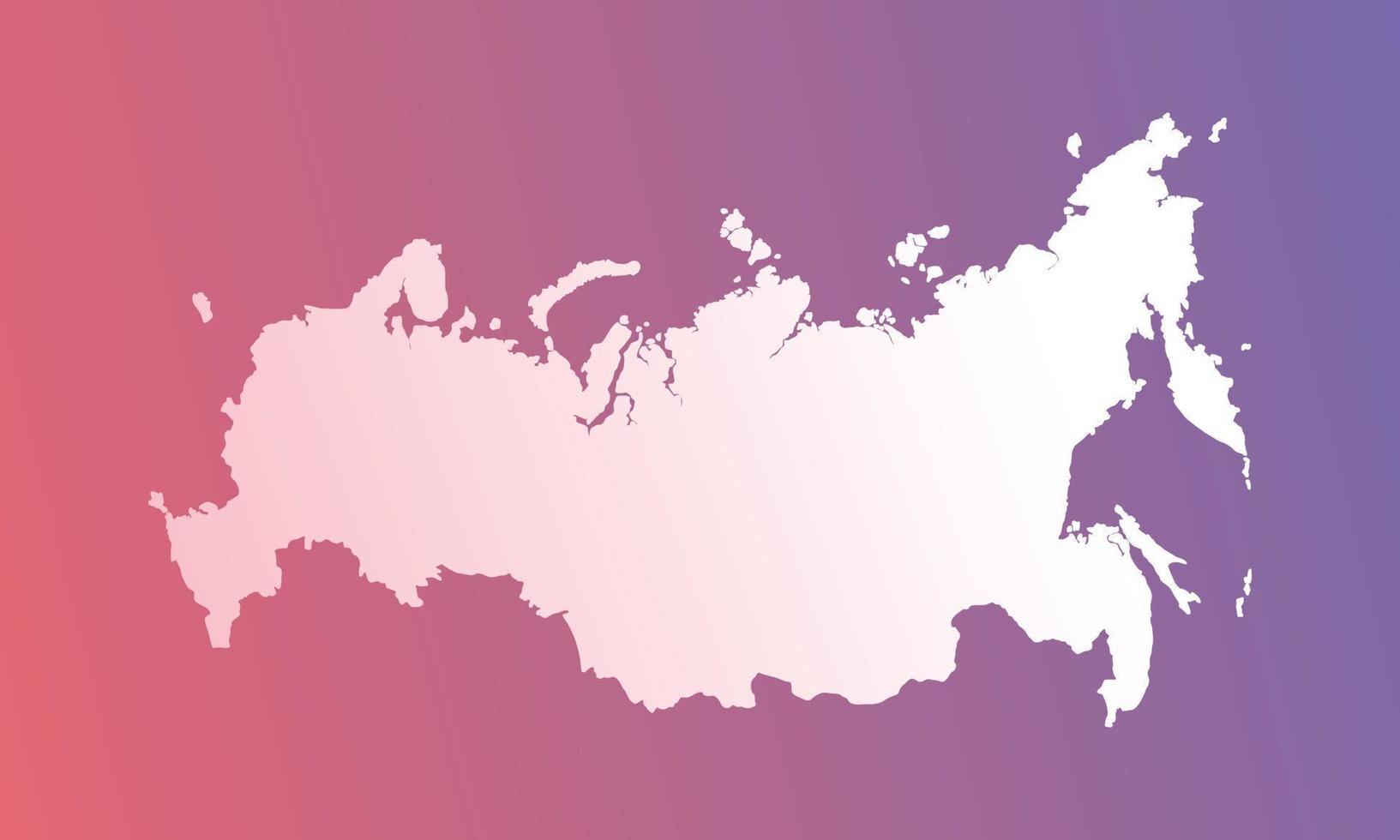 Russia sfondo con rosso e viola pendenza vettore