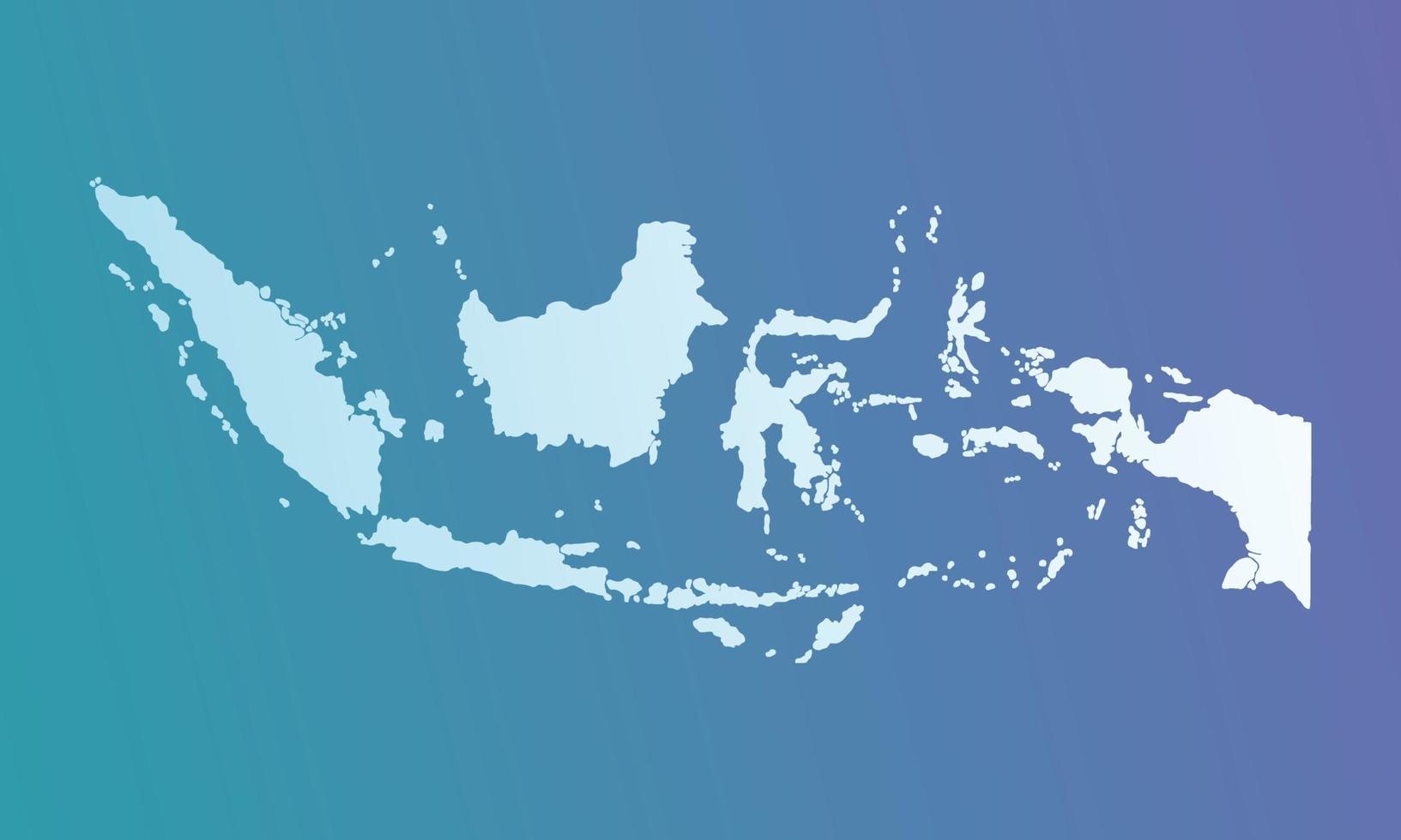 Indonesia sfondo con blu e viola pendenza vettore