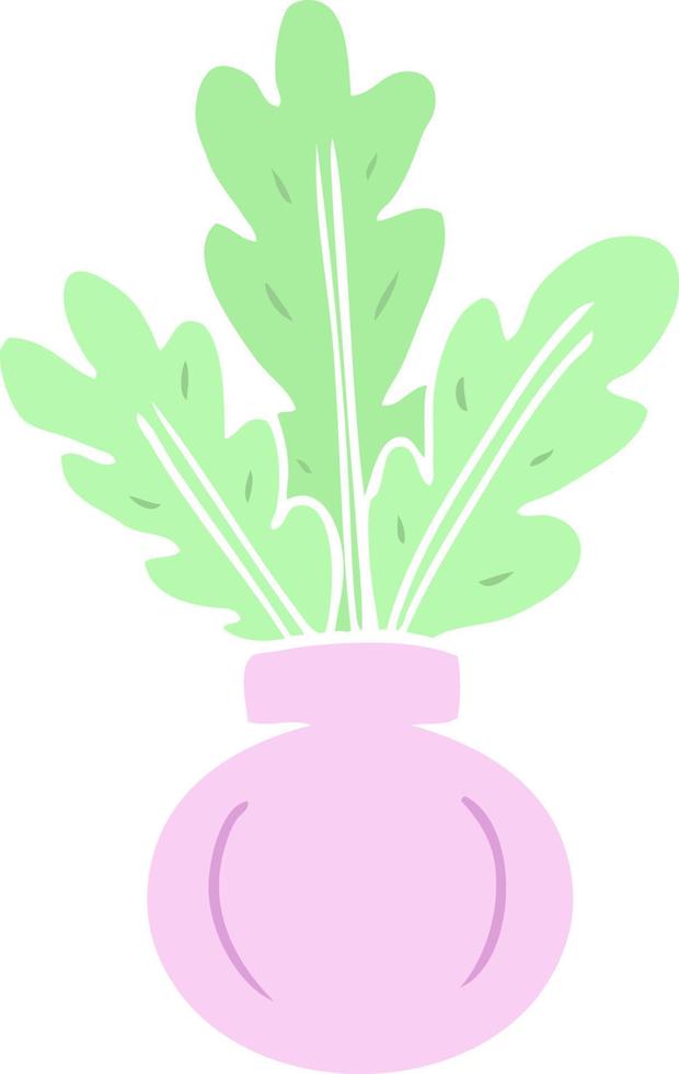 pianta in vaso vettore