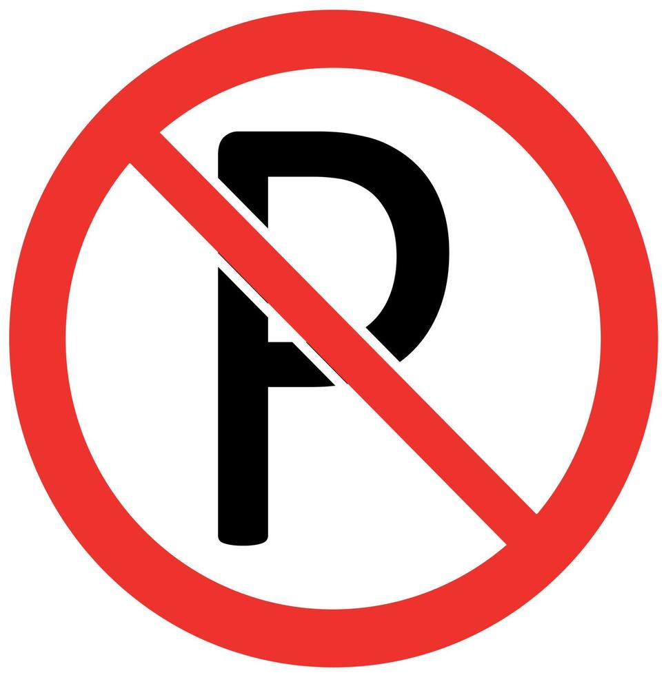 divieto traffico cartello vettore design