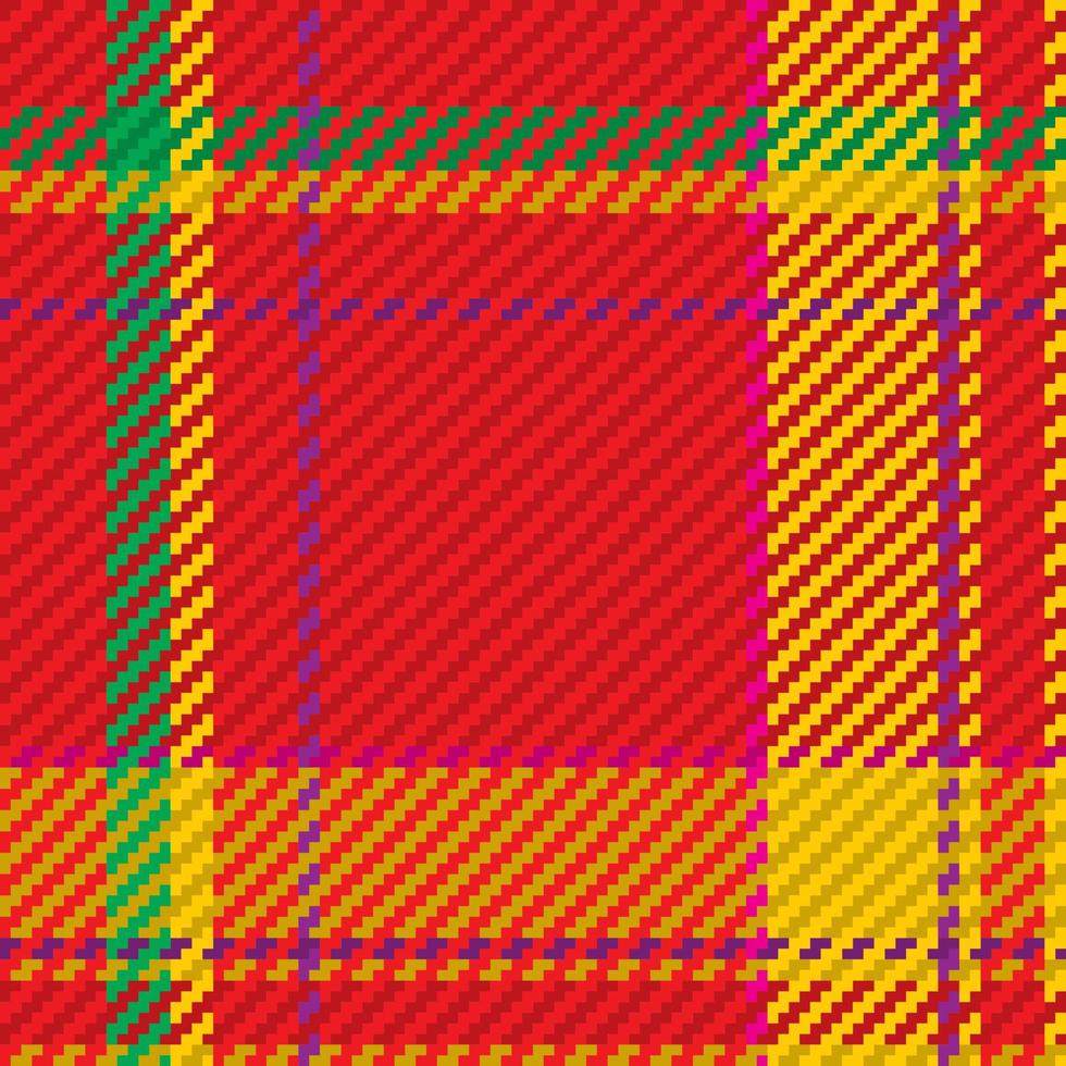 senza soluzione di continuità modello di Scozzese tartan plaid. ripetibile sfondo con dai un'occhiata tessuto struttura. vettore fondale a strisce tessile Stampa.