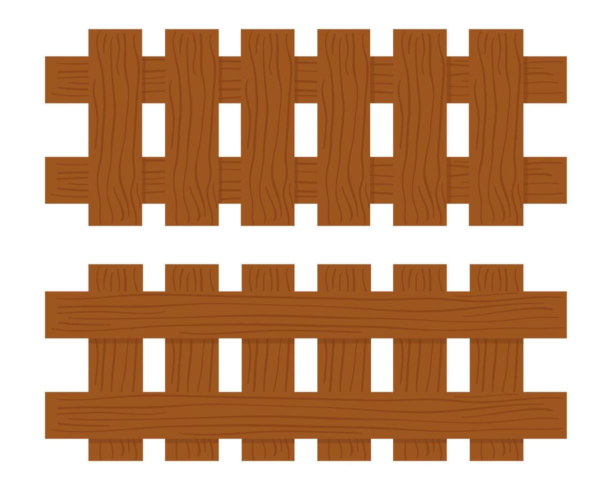 illustrazione di di legno recinzioni icona vettore