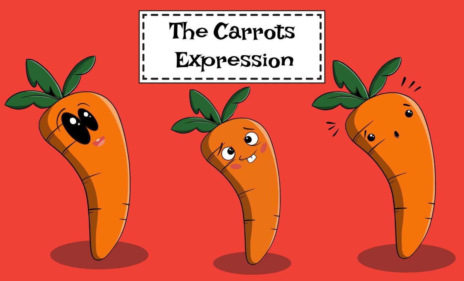 il carote espressione vettore