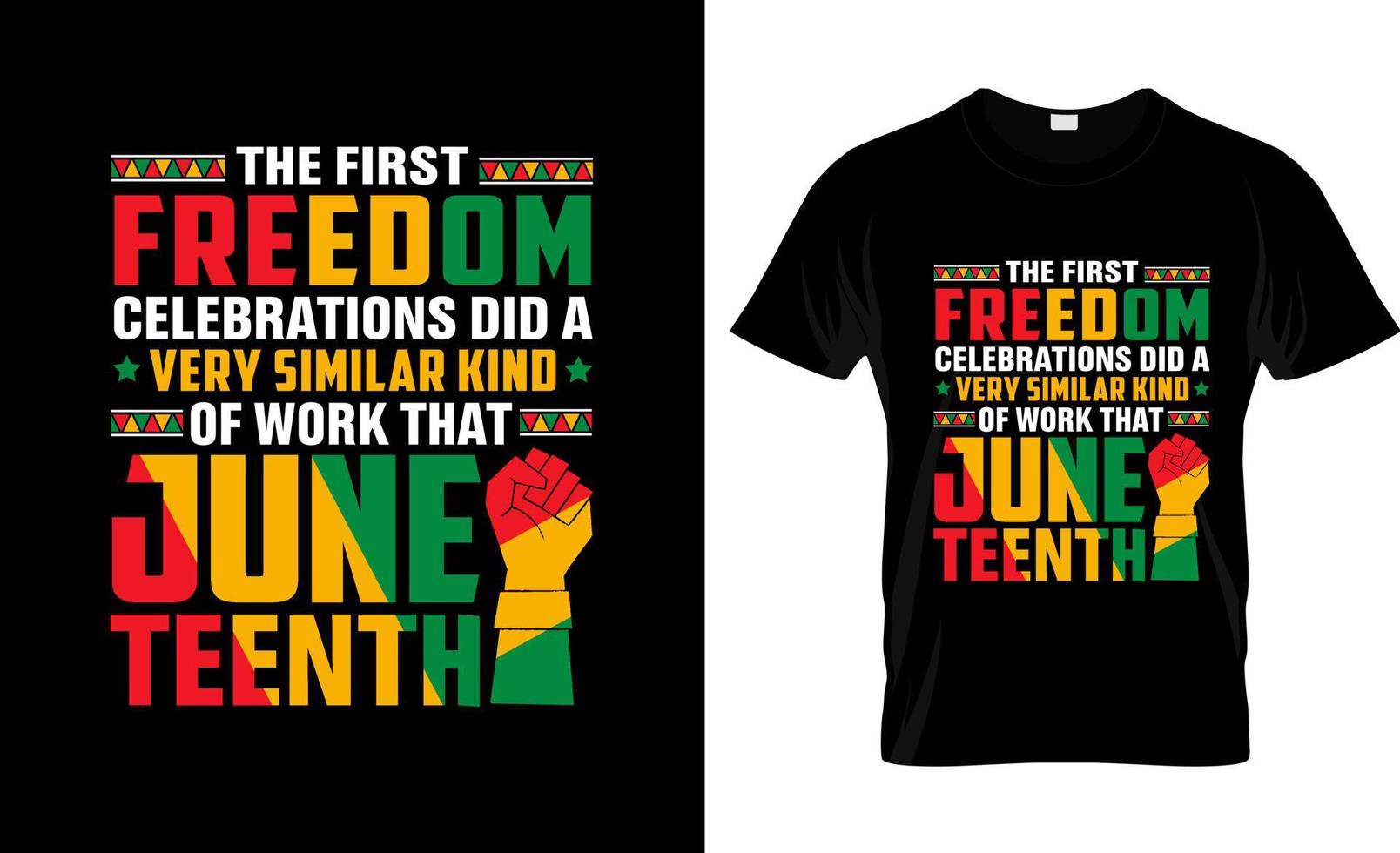 juneteenth maglietta disegno, juneteenth maglietta slogan e abbigliamento disegno, juneteenth tipografia, juneteenth vettore, juneteenth illustrazione vettore