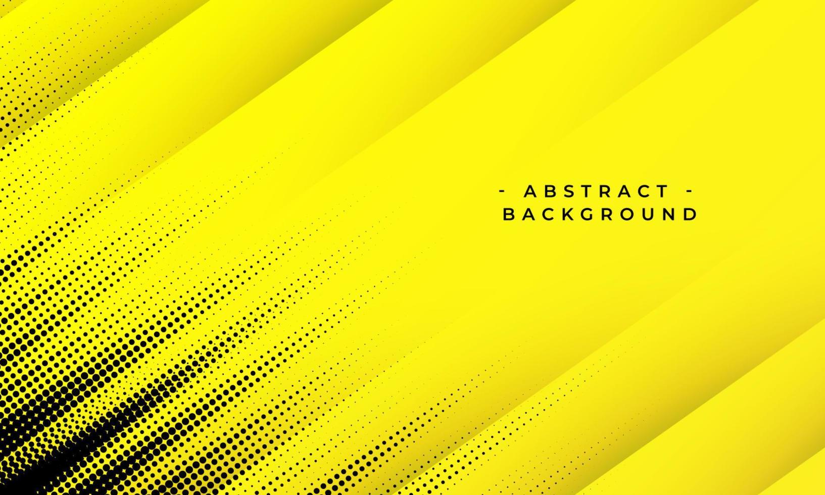 astratto geometrico giallo diagonale strisce su nero mezzitoni effetto sfondo vettore