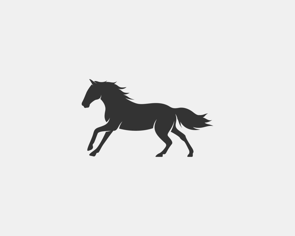 cavallo vettore silhouette