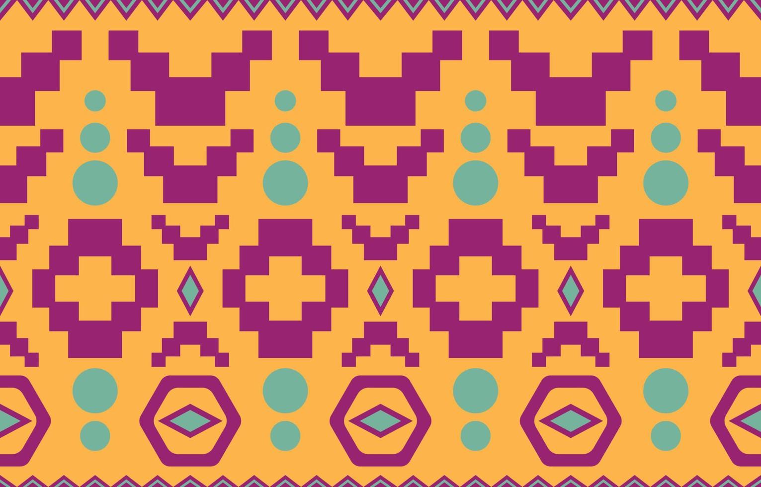 tessuto nativo americano navajo senza cuciture, sfondo etnico tribale geometrico, elementi di design, design per moquette, carta da parati, abbigliamento, tappeto, interni, ricamo illustrazione vettoriale. vettore