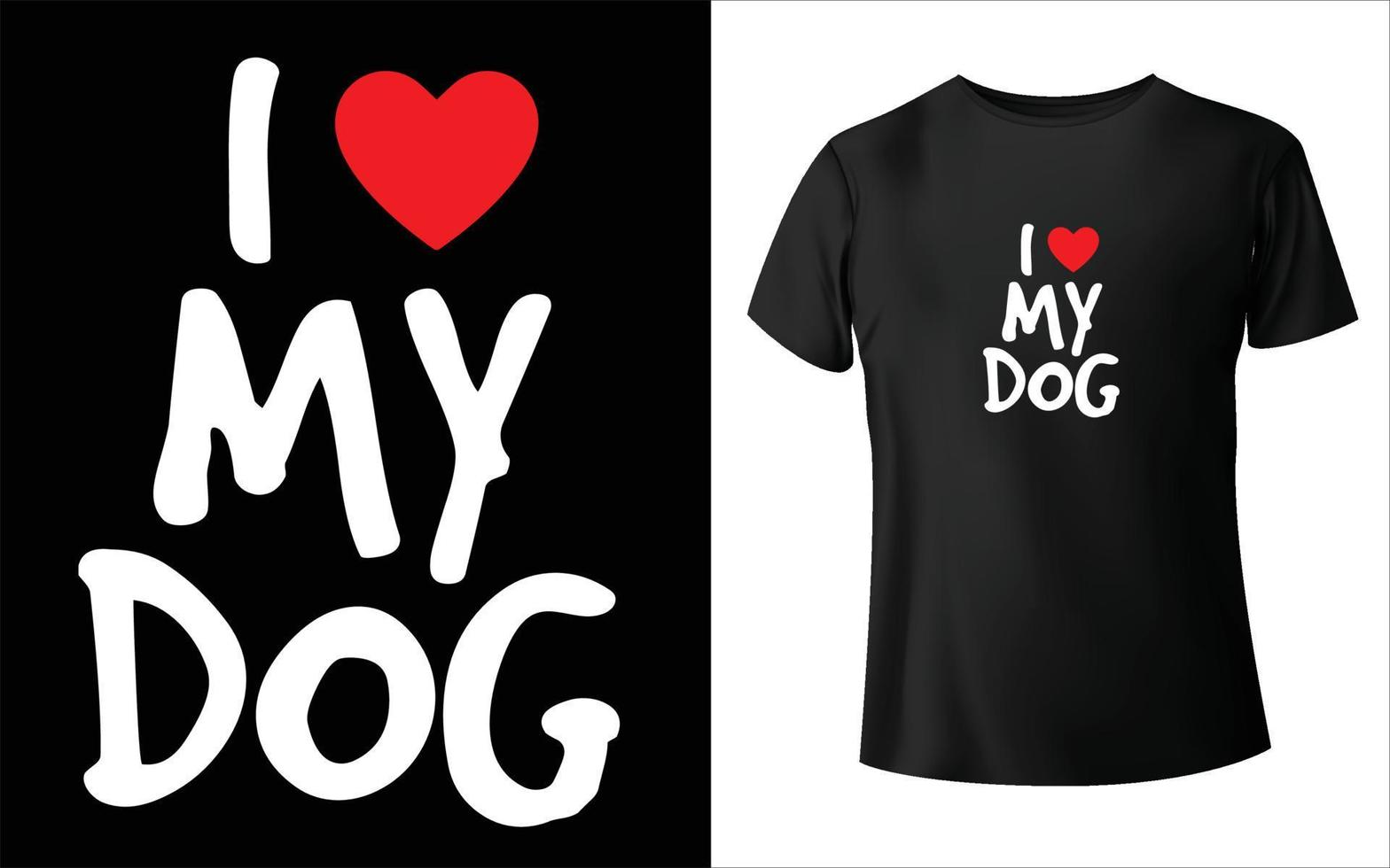 cucciolo giorno t-shirt vettore arte cane vettore, design t-shirt cane, felice giorno cucciolo.