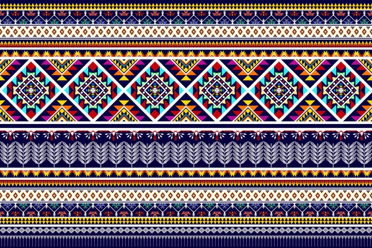 ikat disegno geometrico astratto etnico. Tappeto In Tessuto Azteco Mandala Ornamento Etnico Chevron Decorazione Tessile Carta Da Parati. tribale boho nativo etnico turchia ricamo tradizionale vettore