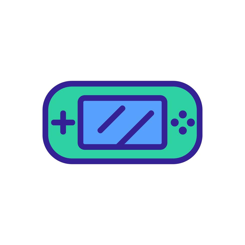 vettore icona gioco di controllo. illustrazione del simbolo del contorno isolato
