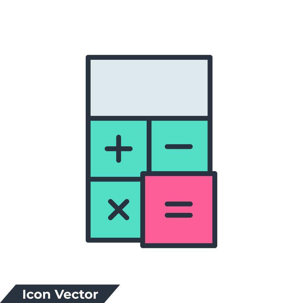 illustrazione vettoriale del logo dell'icona della varietà. modello di simbolo di matematica per la raccolta di grafica e web design