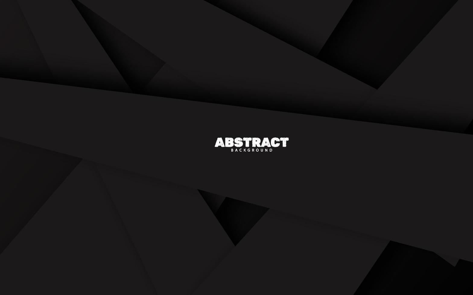 astratto nero geometrico forma sovrapposizione strato sfondo vettore