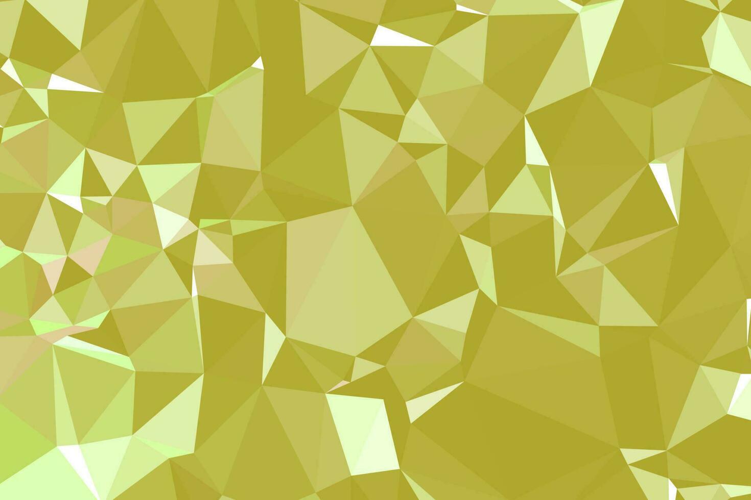 astratto strutturato giallo poligonale sfondo. Basso poli geometrico consistente di triangoli di diverso dimensioni e colori. uso nel design coperchio, presentazione, attività commerciale carta o sito web. vettore