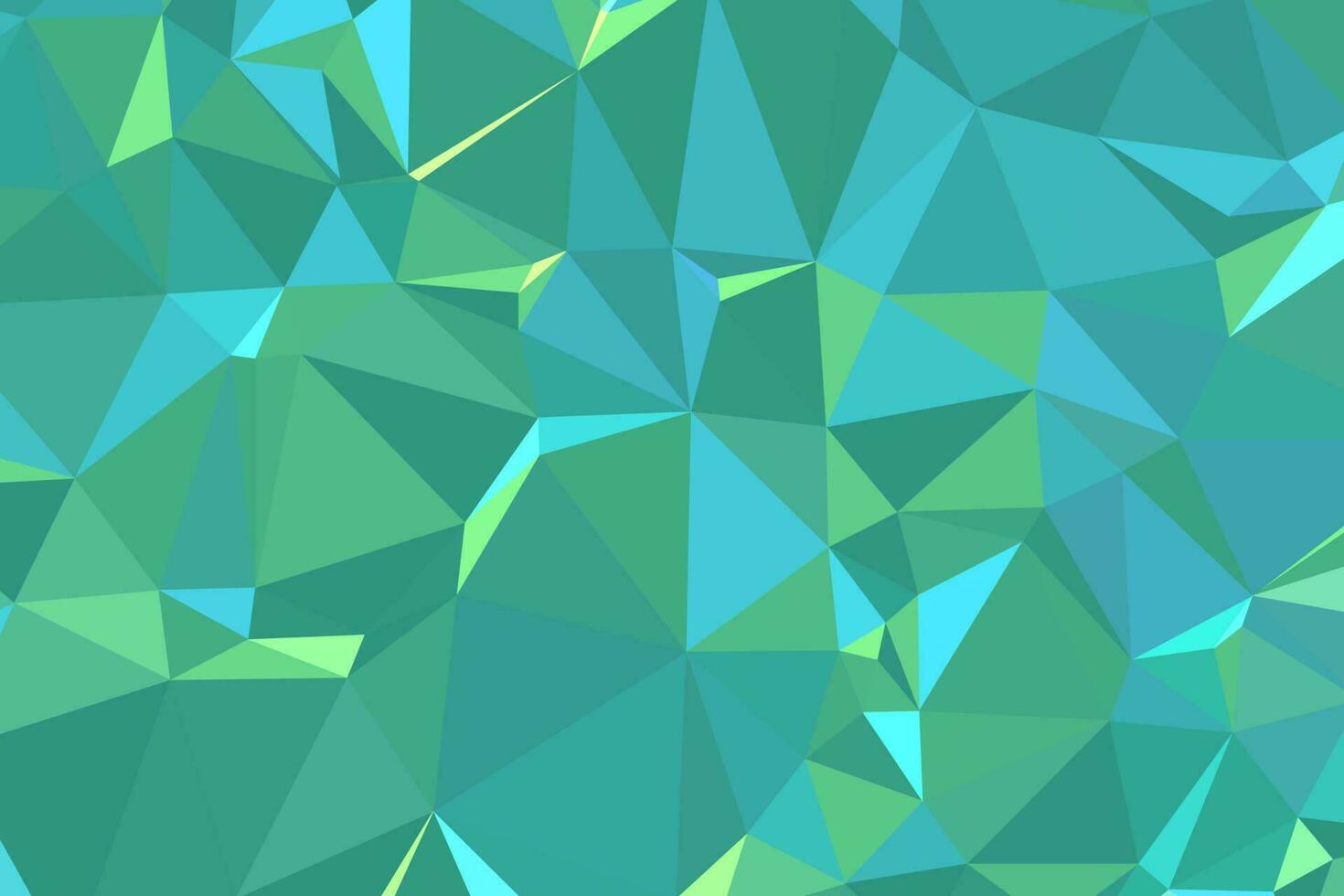 astratto strutturato verde poligonale sfondo. Basso poli geometrico consistente di triangoli di diverso dimensioni e colori. uso nel design coperchio, presentazione, attività commerciale carta o sito web. vettore