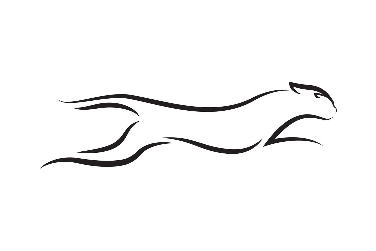 puma logo design vettore illustrazione