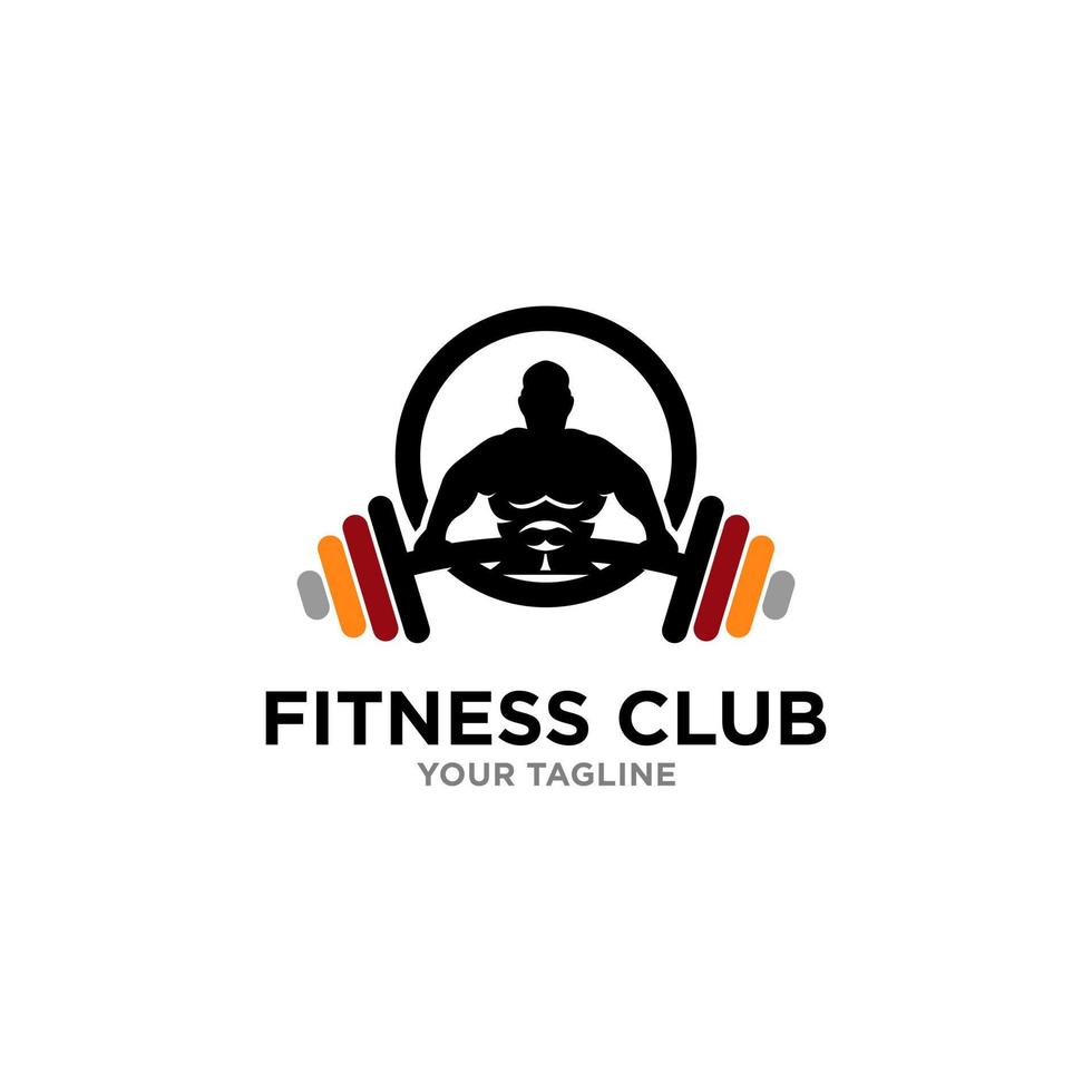 fitness logo design modello Salute o Palestra vettore Immagine