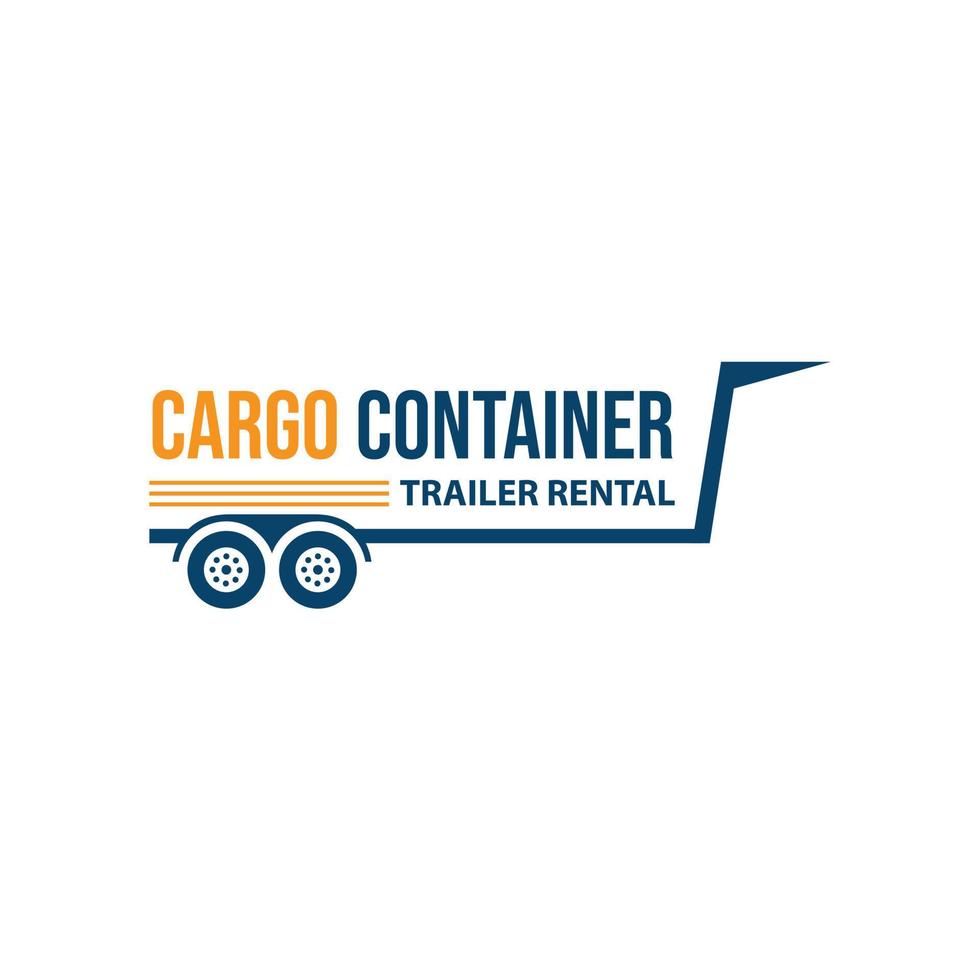 carico camion nolo logo design vettore