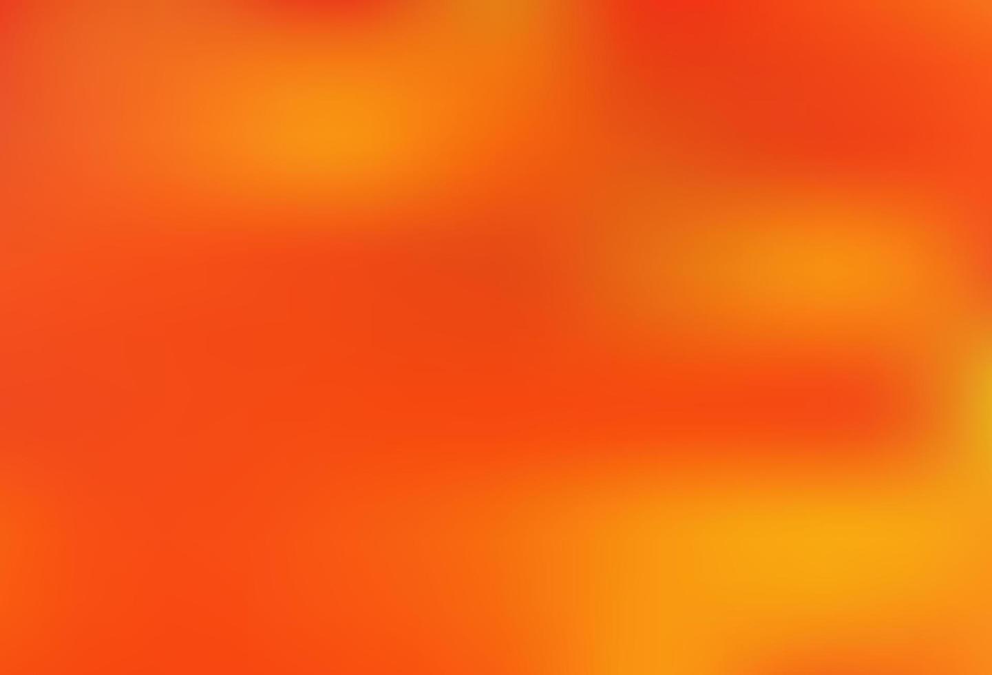 vettore arancione chiaro sfocato sfondo luminoso.
