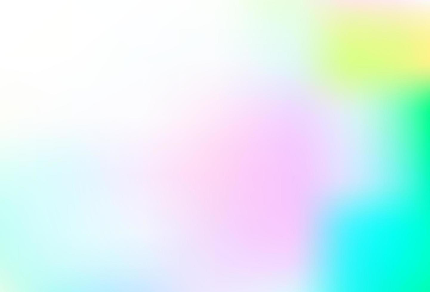 multicolore chiaro, motivo bokeh vettoriale arcobaleno.