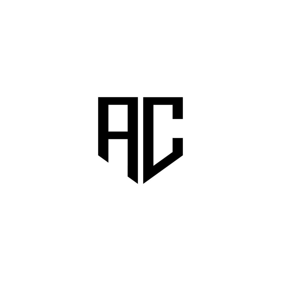 AC lettera logo design con bianca sfondo nel illustratore. vettore logo, calligrafia disegni per logo, manifesto, invito, eccetera.