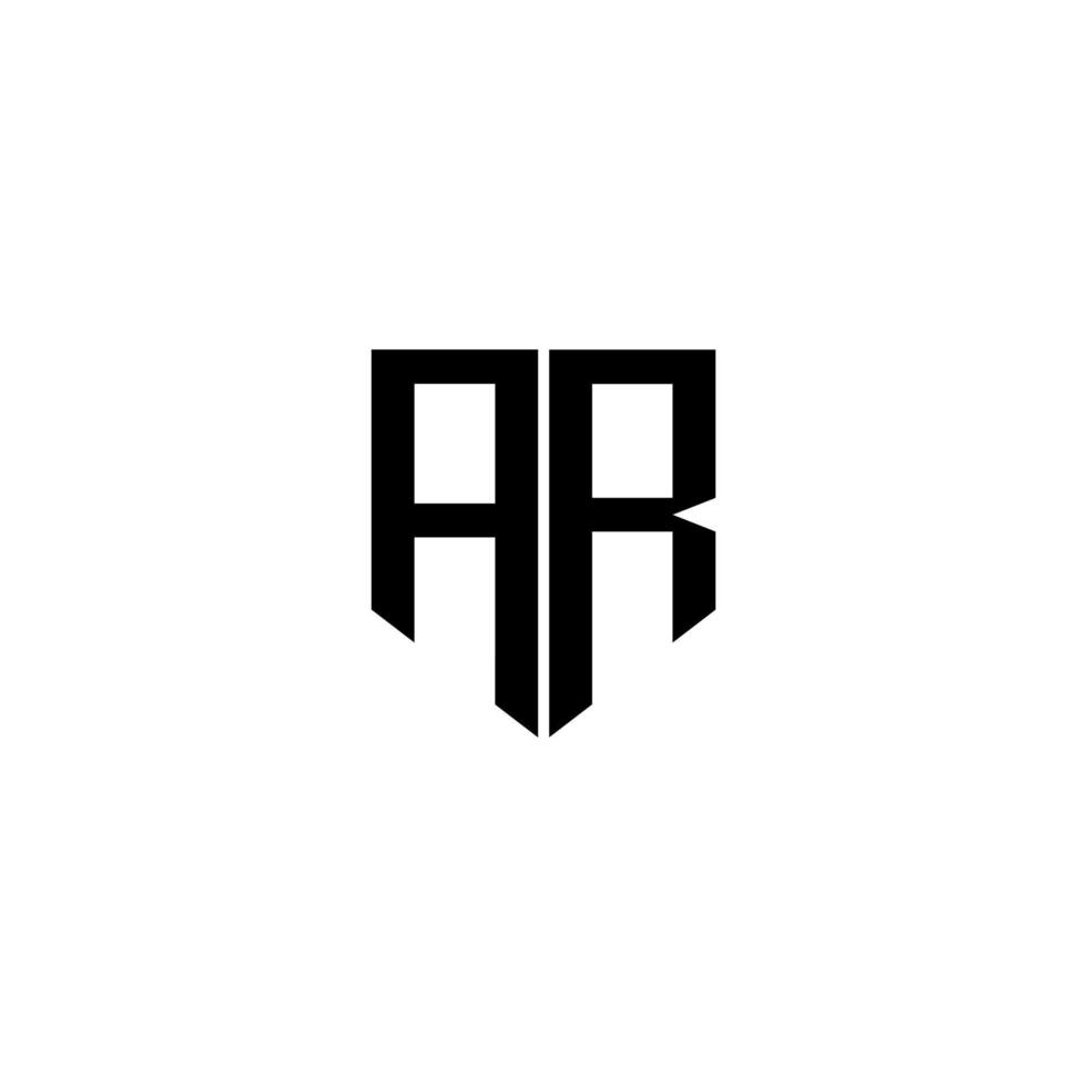 ar lettera logo design con bianca sfondo nel illustratore. vettore logo, calligrafia disegni per logo, manifesto, invito, eccetera.