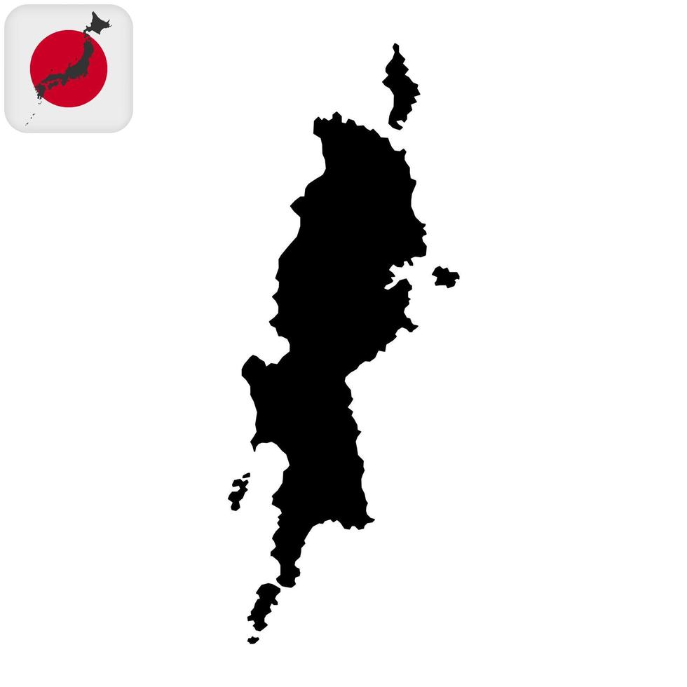 tokashiki isola, cherama carta geografica. vettore illustrazione