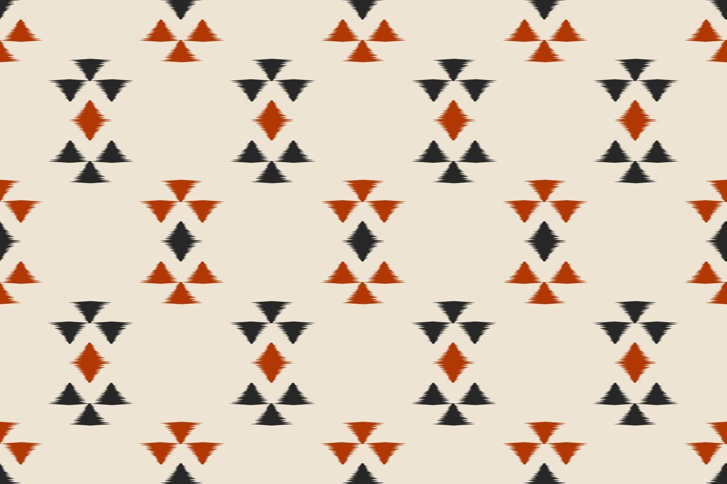 tessuto ikat modello arte. geometrico etnico senza soluzione di continuità modello tradizionale. americano, messicano stile. vettore