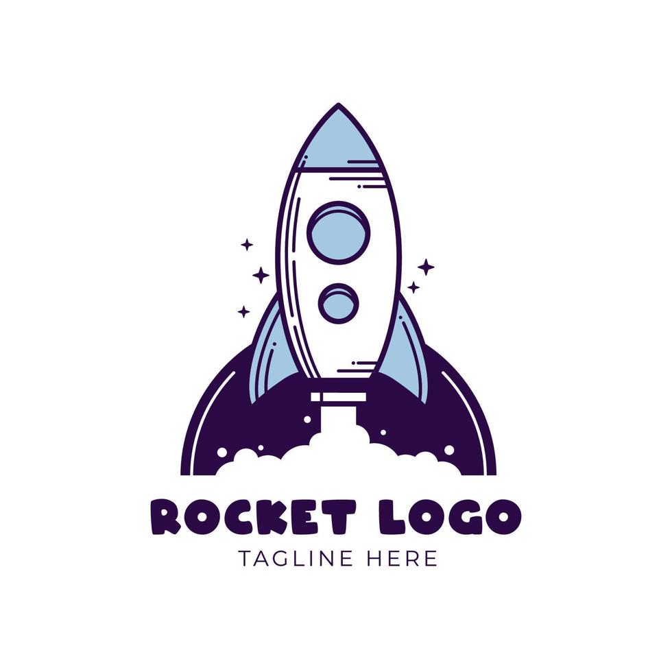 razzo logo design per azienda o qualunque scopo vettore