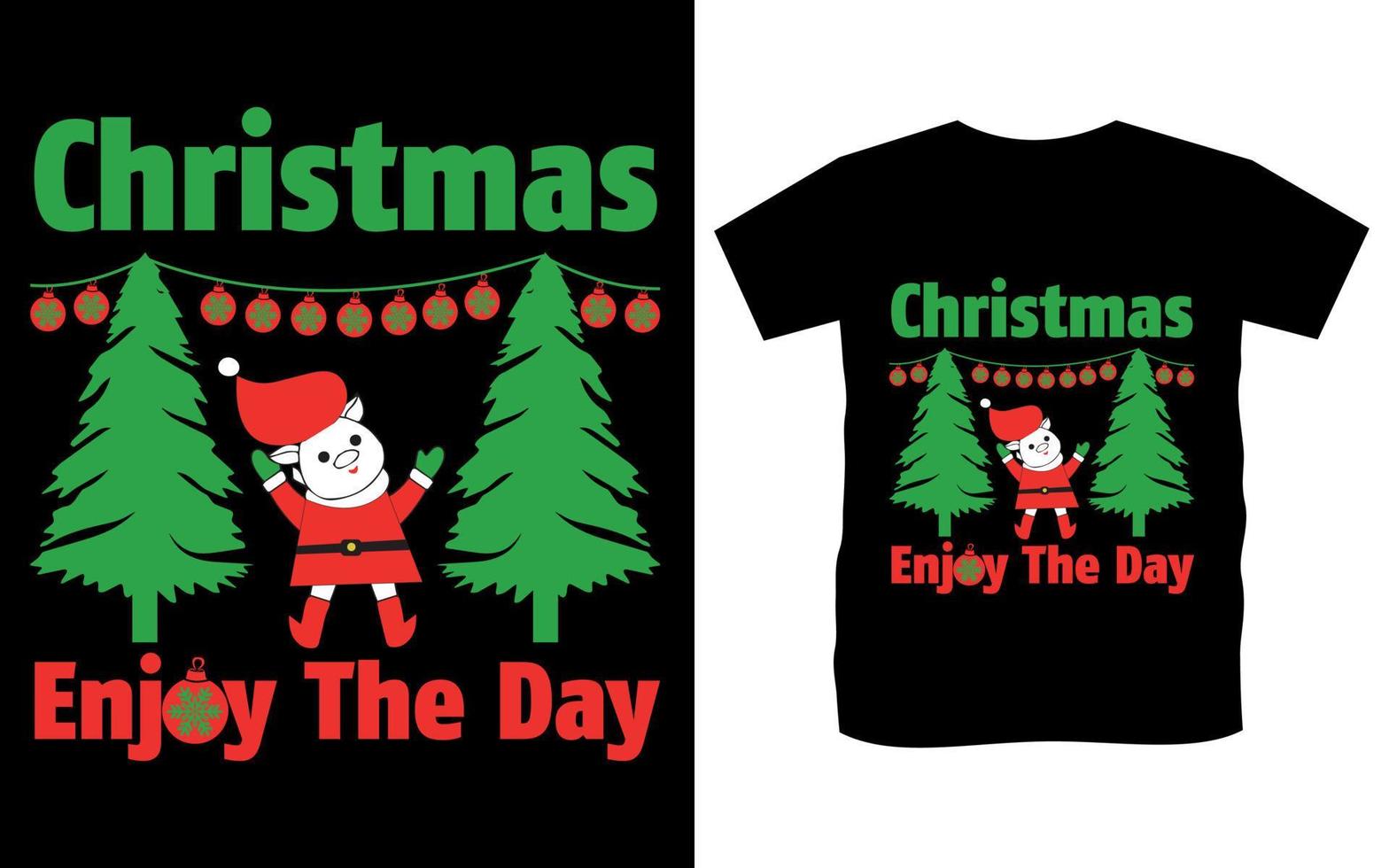 allegro Natale tipografia vettore maglietta design.natale alberi camicia, camicie per Natale, carino allegro Natale camicie, Natale camicie per donne, Natale tee, Natale maglietta