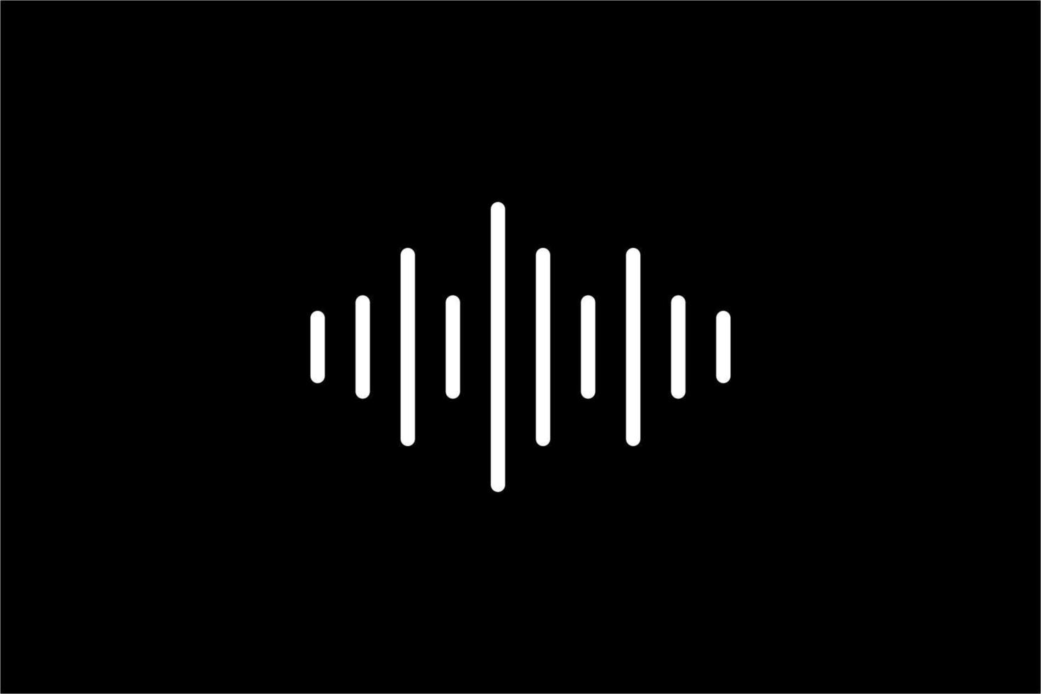 suono onda musica volume icona simbolo per logo, app, pittogramma, sito web o grafico design elemento. vettore illustrazione