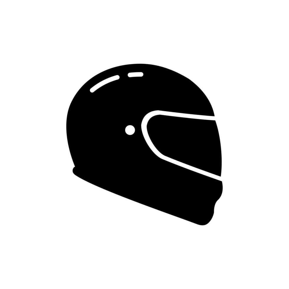 motocicletta casco icona vettore