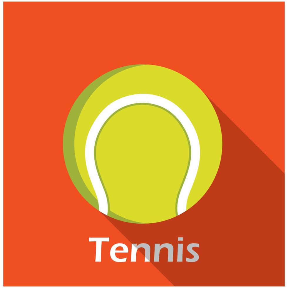 tennis logo con racchetta e slogan modello vettore