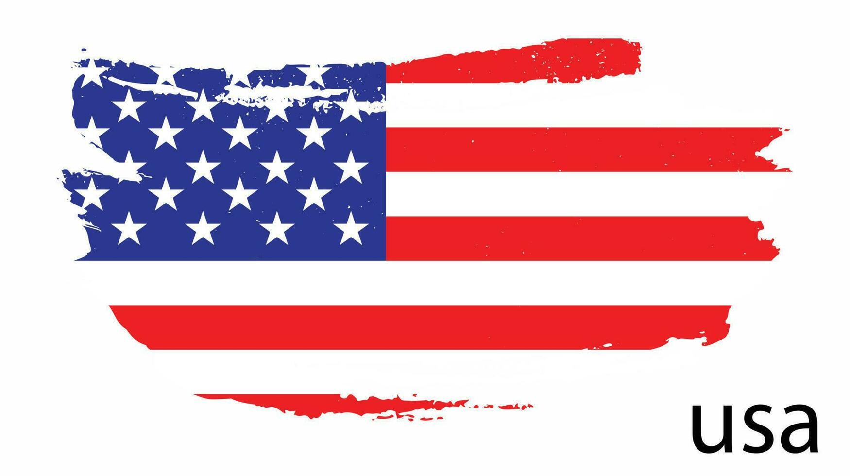colorato grunge struttura Stati Uniti d'America bandiera design vettore
