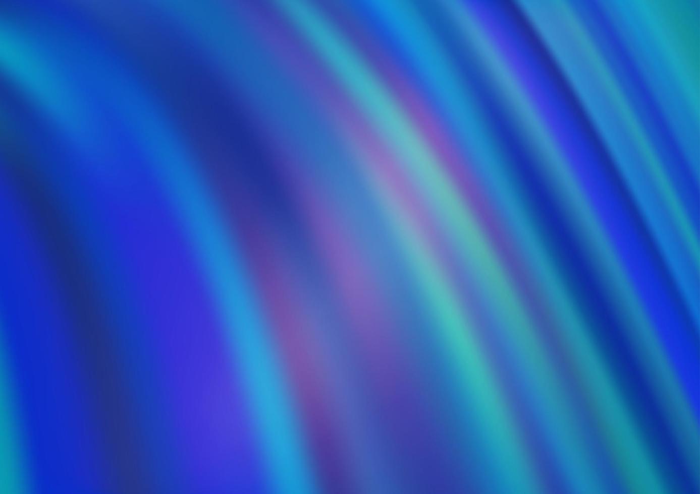 sfondo vettoriale azzurro con nastri piegati.