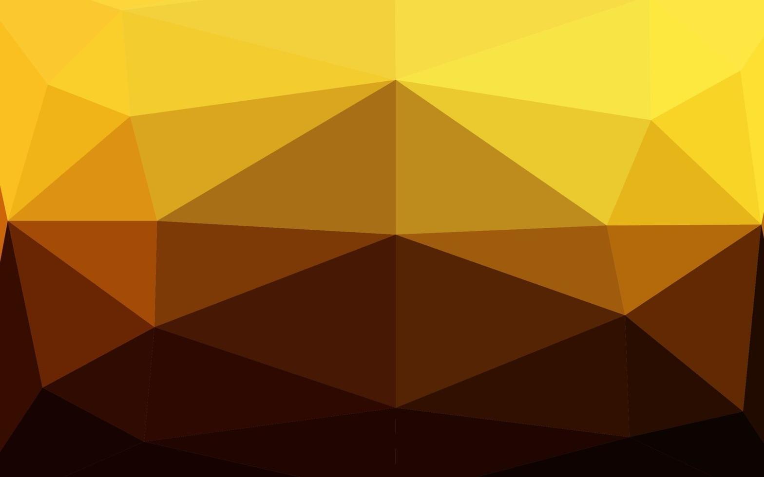 copertura poligonale astratta di vettore arancione scuro.