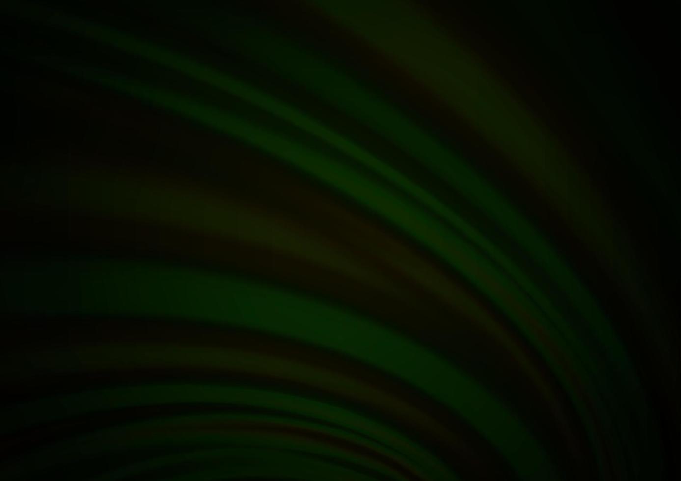 modello vettoriale verde scuro con linee astratte.
