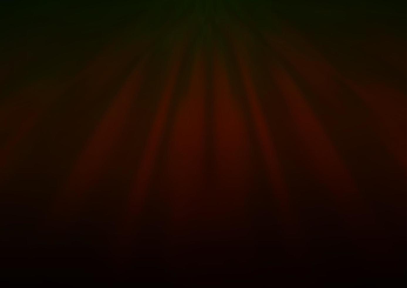 modello di sfocatura vettoriale verde scuro, rosso.