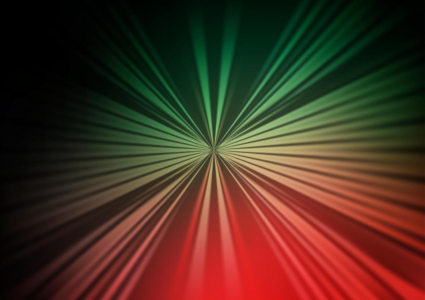 sfondo vettoriale verde scuro, rosso con linee rette.