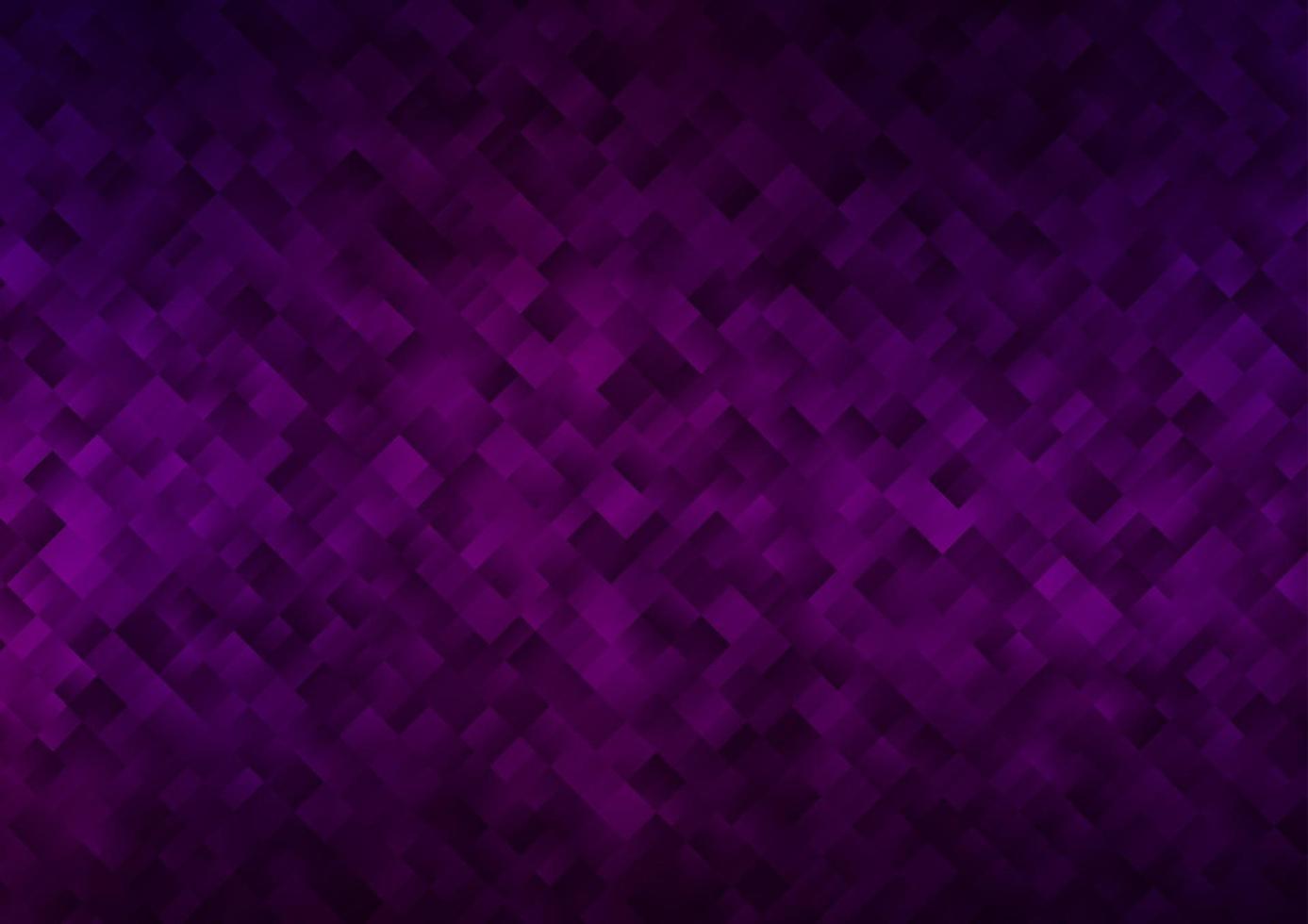 sfondo vettoriale viola scuro con rettangoli.